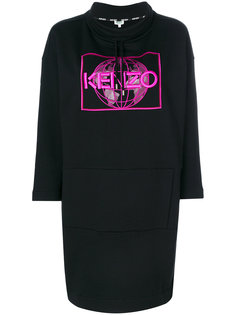 платье-толстовка Kenzo World Kenzo