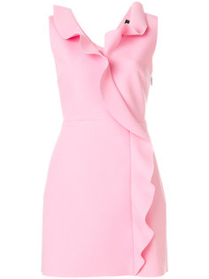 платье без рукавов с оборками MSGM