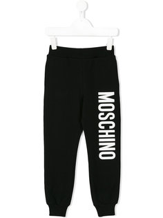 спортивные брюки с логотипом Moschino Kids