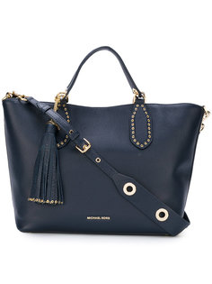сумка-тоут с декором из люверсов Michael Michael Kors