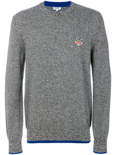 свитер с нашивкой с тигром Kenzo