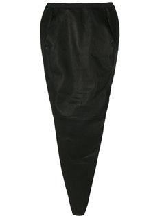 длинная приталенная юбка Rick Owens