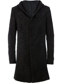 мешковатое пальто с капюшоном Masnada