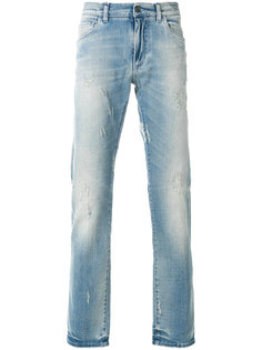 узкие джинсы с протертостями Dolce & Gabbana