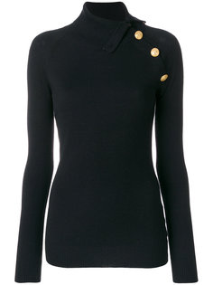свитер с пуговичной отделкой Pierre Balmain
