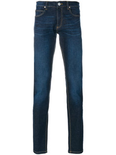 джинсы с вышивкой Versace Jeans