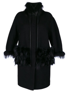 меховое пальто  Ermanno Scervino