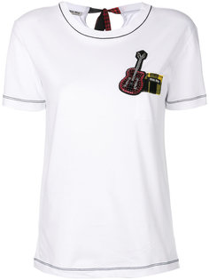 футболка с гитарой  Miu Miu