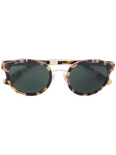 солнцезащитные очки с эффектом черепашьего панциря Dolce & Gabbana Eyewear