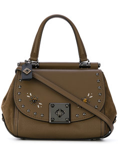 сумка с отделкой заклепками Coach