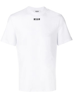 футболка с короткими рукавами MSGM