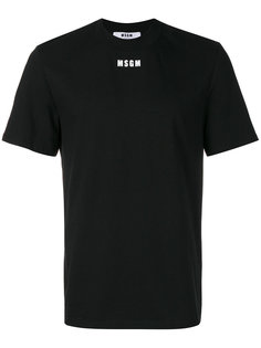 футболка с короткими рукавами MSGM