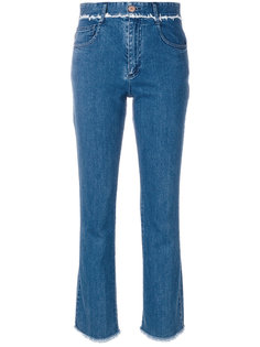 джинсы с необработанными краями See By Chloé