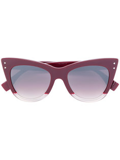 солнцезащитные очки с оправой "кошачий глаз" Fendi Eyewear