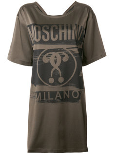 платье-футболка с вопросительным знаком  Moschino