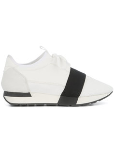 монохромные кроссовки Race Runner Balenciaga