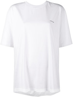 футболка-кокон с логотипом Balenciaga