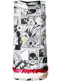 декорированное жаккардовое платье  Iceberg