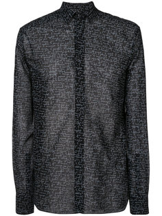 рубашка с принтом Je taime Saint Laurent