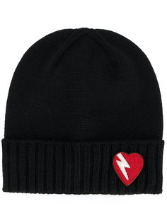шапка с заплаткой в виде сердца Saint Laurent