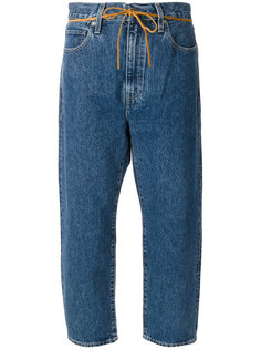 укороченные джинсы со шнурком  Levis: Made & Crafted