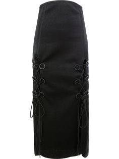 юбка макси с завязками по бокам  Ellery