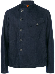 джинсовая куртка со смещенной застежкой  Barena