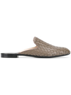 мюли с плетеным дизайном Bottega Veneta