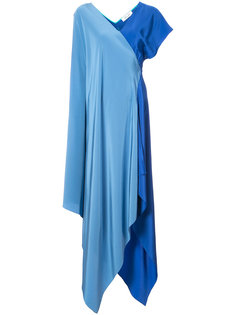 вечернее платье асимметричного кроя Dvf Diane Von Furstenberg