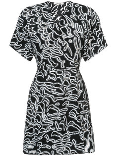 платье с прозрачными деталями Dvf Diane Von Furstenberg