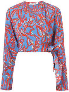 блузка с цветочным узором Dvf Diane Von Furstenberg
