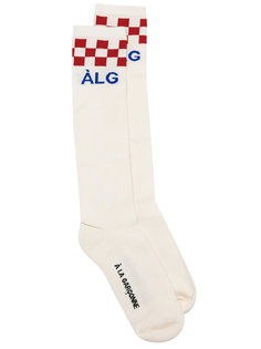 logo long socks À La Garçonne