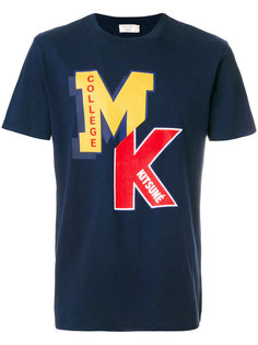 футболка с принтом с логотипом Maison Kitsuné