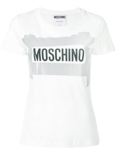 футболка с логотипом  Moschino