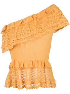 one shoulder top Nk НК