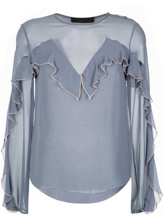 ruffle details blouse Nk НК