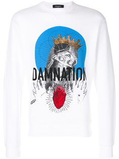 толстовка Damnation  Dsquared2