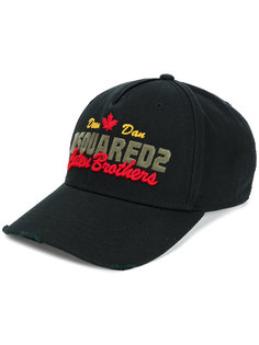 кепка с вышитым логотипом Dsquared2