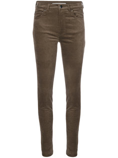 облегающие бархатные брюки D.Exterior