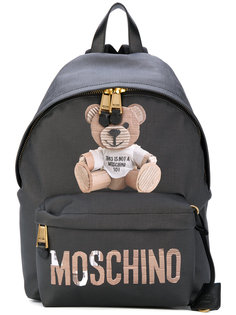рюкзак с принтом плюшевого медведя Moschino