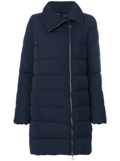 стеганый пуховик со смещенной молнией Moncler