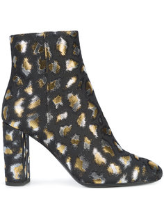 ботинки Loulou на молнии Saint Laurent
