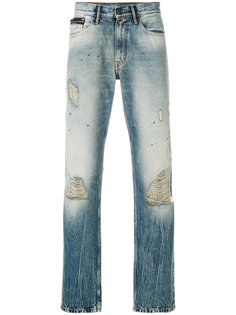 джинсы прямого кроя с винтажным эффектом  Ck Jeans