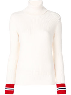 вязаный свитер с высоким воротником Moncler