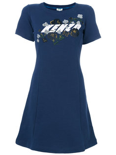 платье Floral Leaf Kenzo