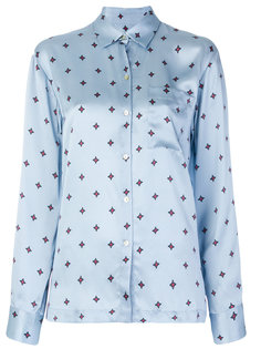 пижамная рубашка с узором из звезд Asceno