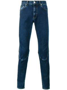 байкерские узкие джинсы Kenzo