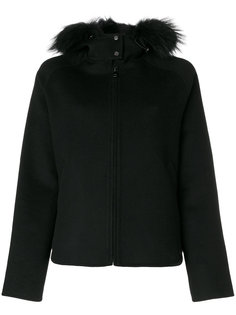 куртка с капюшоном и меховой оторочкой P.A.R.O.S.H.