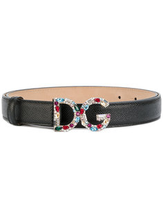 ремень с пряжкой-логотипом Dolce & Gabbana