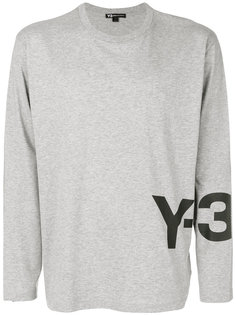 топ с принтом-логотипом Y-3